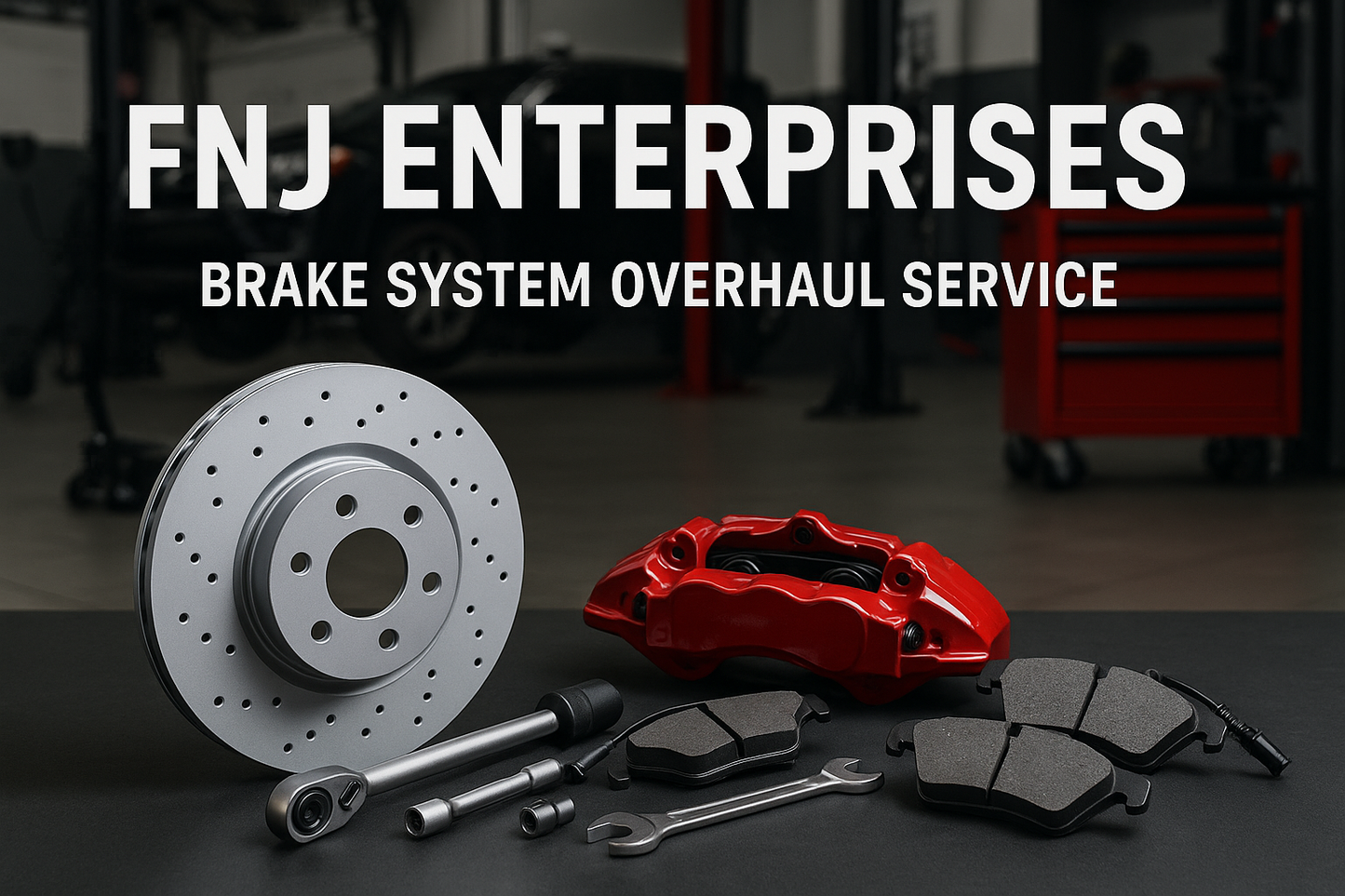 Automotive Brake System Overhaul Service - Complete Inspection & Repair