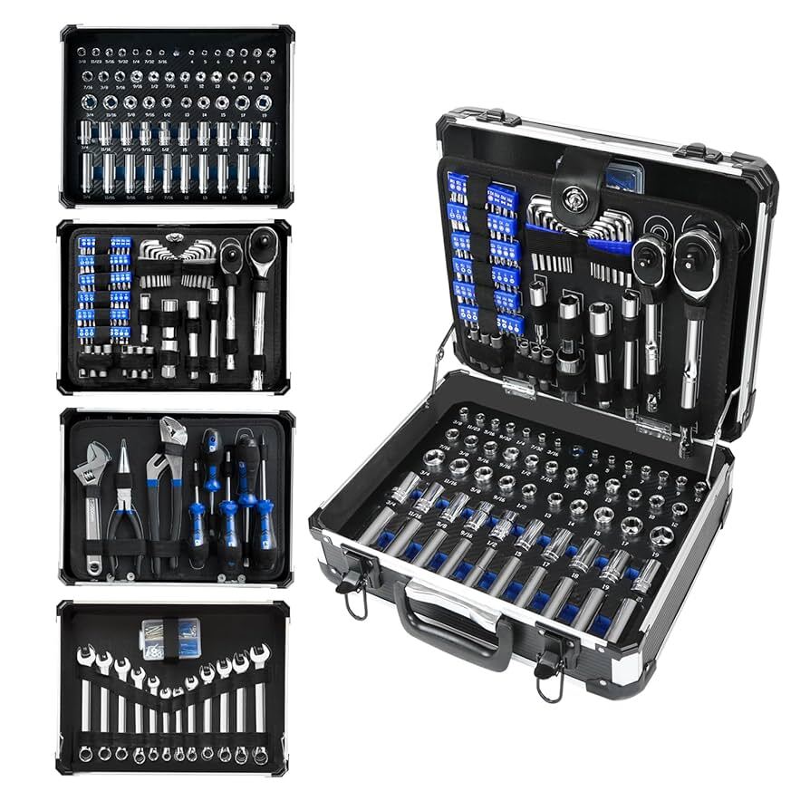 Professional Mechanic Tool Set - Complete 240-Piece Kit